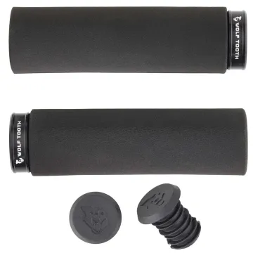 Wolf Tooth Fat Paw Lock-On Handlebar Grips 36mm Colour: black/black
