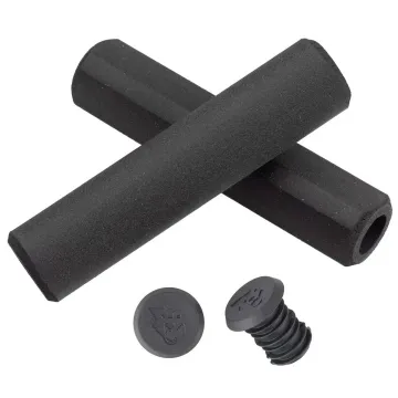 Wolf Tooth Karv Cam Handlebar Grips 32mm Colour: black
