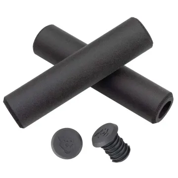 Wolf Tooth Karv Handlebar Grips 32mm Colour: black