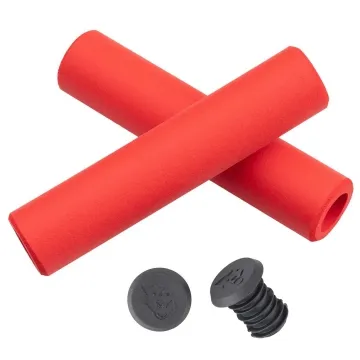 Wolf Tooth Razer Handlebar Grips 30mm Colour: red