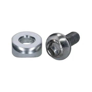 Shimano Ultegra front derailleur spare part | Solder-on mount, clamping screw and radius washer No. 8