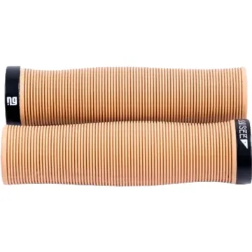 NG Sports Anisee Lock-On Ergo Mushroom Handlebar Grips – 127 x 33 mm black brown