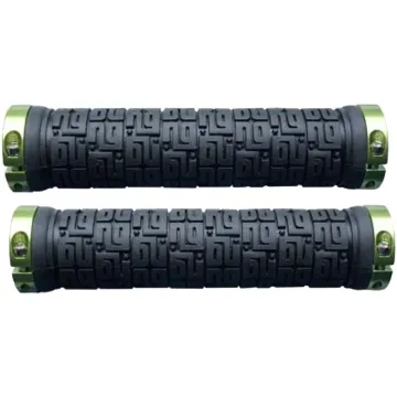 NG Sports Tulsee Lock-On Handlebar Grips – 140 x 31.5 mm, green
