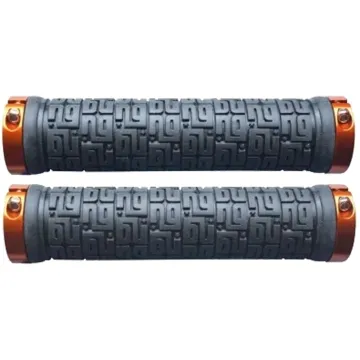 NG Sports Tulsee Lock-On Handlebar Grips – 140 x 31.5 mm orange