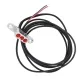 Supernova E3 Tail Light 2 Rear Light LED 6 Volt Luggage Rack Mount Cable Exit 0 Degrees Silver