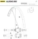 Mavic Allroad Gravel Front Wheel | Disc Centerlock 28-inch / 700C