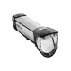 Busch + Müller IXON CORE front light, silver, 50 lux, incl. battery