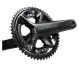 Shimano Ultegra FC-R8100 crankset, 50-34 tooth ratio, 12-speed, 165 mm length