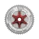 SunRace CSMX80 MTB HG 11-speed cassette, 11-51 teeth, metallic
