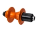 Chris King R45D rear hub 12x142 Disc Centerlock 28-hole rotor Shimano Micro Spline matt mango | matt orange