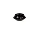 Chris King R45D Front Hub Spare Part | Axle Nut Quick Release Black