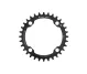 Wolf Tooth Drop-Stop ST Chainring HG+ 12-speed - 4-arm, 104mm bolt circle, 34 teeth