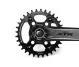 Wolf Tooth Drop Stop A Chainring - Shimano XTR 96mm bolt circle, asymmetrical, 9-12-speed, 34 teeth