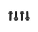Wolf Tooth Aluminium Bottle Cage Screw Set – M5x15mm Cylinder Head Black 4 Pieces