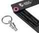 Wolf Tooth 6-Bit System Hex Wrench Multitool – Bit holder / key ring – purple