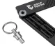 Wolf Tooth 6-Bit System Hex Wrench Multitool – Bit holder / key ring – grey