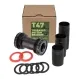 Wheels MFG Bottom Bracket T47 Threaded Outboard ABEC-3 | 30 mm Axle 47x68-100 mm Black