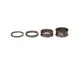 Wolf Tooth Headset Spacer Set – 1 1/8 inch, 4 pieces, aluminium, espresso