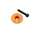 Wolf Tooth Ahead Cap - 1 1/8 inch | Height 1 mm Aluminium orange