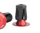 Wolf Tooth Bar Ends – screw-on 16–21.5 mm aluminium red