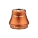 Wolf Tooth Premium Headset Upper Cup 1 1/8 inch | ZS44 / 28.6 mm Height 25 mm orange