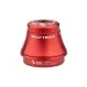 Wolf Tooth Premium Headset Upper Cup 1 1/8 inch | ZS44 / 28.6 mm Height 25 mm red