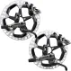 Shimano XTR Race M9100 Disc Set: Disc brakes + Centerlock discs RT-MT900