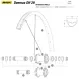Mavic Deemax DH Spoke 29-inch Front and Rear Wheel 299 mm Mod 2020/23+
