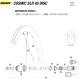 Spare parts for Mavic Cosmic SLR 45 DCL wheels, 2022 model