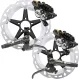 Disc Set Shimano Saint M820B Brakes - Discs RT-CL800 Disc Centerlock