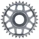 e*thirteen Helix R E-bike chainring | Shimano EP8 / E8000 Direct-Mount | Silver aluminium Boost 34 teeth
