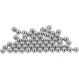 Shimano XTR steel balls, 62 pieces, 3/32 inch, for pedals