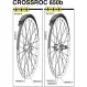 Mavic Crossroc replacement spoke, length 277 mm, including nipple – remaining stock