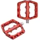 Wolf Tooth Waveform Platform Pedals Large Red