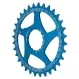 Race Face Chainring 1x Cinch Direct Mount 3mm Offset Narrow Wide blue 26 teeth