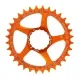 Race Face 1x Cinch Direct Mount 3mm Offset Narrow Wide chainring, orange, 34 teeth