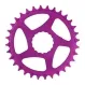 Race Face Chainring 1x Cinch Direct Mount 3mm Offset Narrow Wide purple 26 teeth