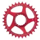 Race Face Chainring 1x Cinch Direct Mount 3mm Offset Narrow Wide red 32 teeth