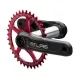 Race Face Atlas Crank Cinch 68–73 mm | DH 136 mm axle with narrow-wide chainring | Length 175 mm