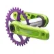 Race Face Atlas Crank Cinch 68–73 mm | DH 136 mm axle with narrow-wide chainring | Length 170 mm