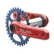 Race Face Atlas Crank Cinch 68–73 mm | DH 136 mm axle with narrow-wide chainring | Length 175 mm
