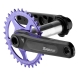 Race Face Turbine Crankset | 136mm spindle, 175mm length | Narrow-wide chainring