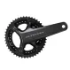 Shimano Ultegra FC-R8100 crankset, 46-36 teeth, 12-speed, length 165 mm