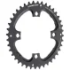 Stronglight MTB chainring, 10x2-speed, Shimano 104 LK, outer ring 40 teeth, black