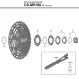 Shimano XTR Cassette CS-M9100 Micro Spline 12-speed 10-51 teeth