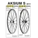 Mavic Aksium Aksium S Replacement Spoke, Rear Wheel Right, 298 mm