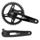 Sram Rival XPLR AXS E1 PWR Powermeter Crank DUB Road Wide Aluminium | 1x 42-tooth 165 mm
