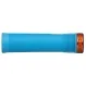 Race Face Chester Lock On Handlebar Grips 31 mm Colour: light blue/orange