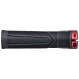 Race Face Chester Lock On Handlebar Grips 34 mm Colour: black/red