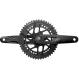 Sram Rival AXS E1 PWR Powermeter Crank DUB Road Aluminium | 12x2-speed 46-33 teeth 160 mm
